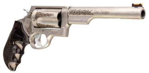 Taurus 2441069TENG1 Judge Engraved Revolver Single/Double Actio