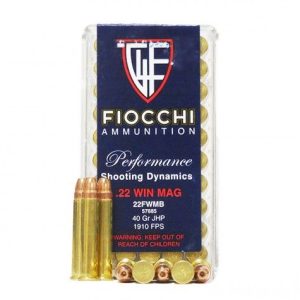 FIOCCHI 22 WIN-MAG 40GR JHP